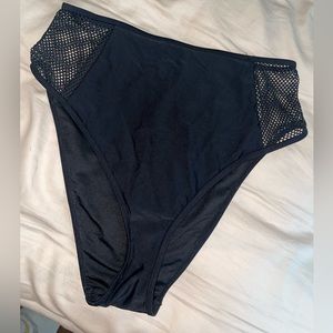 high waisted bikini bottom